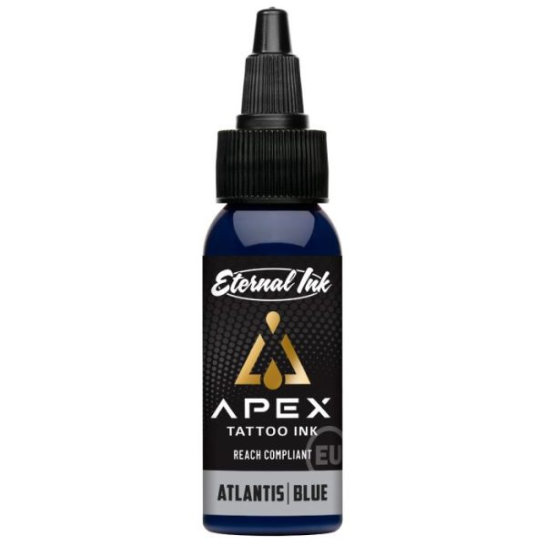 Eternal Ink Apex - Atlantis Blue 30ml - Blu - tattoomarket.it