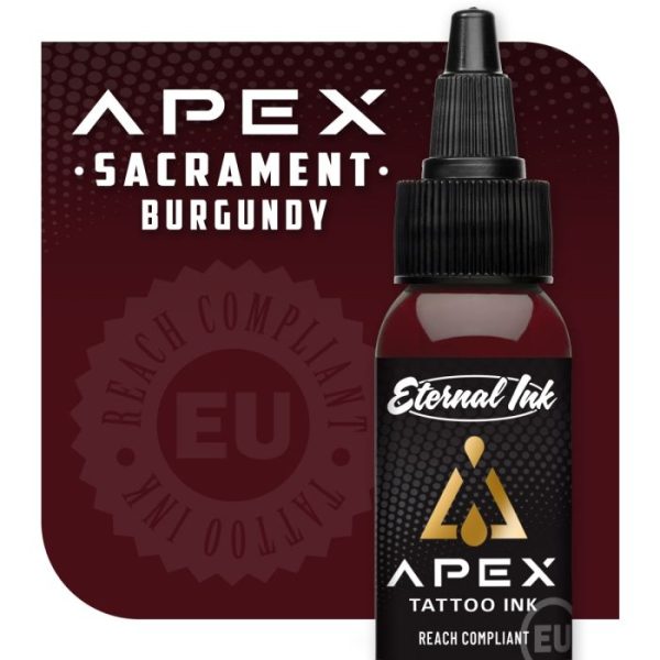 Eternal Ink Apex - Sacrament Burgundy 30ml - Eternal Ink Apex - tattoomarket.it