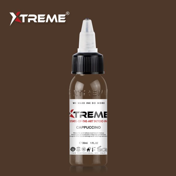 Xtreme Ink – Cappuccino 30ml - Marrone - tattoomarket.it