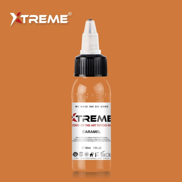 Xtreme Ink – Caramel 30ml - Marrone - tattoomarket.it
