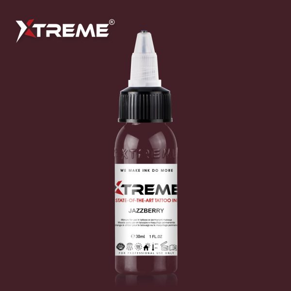 Xtreme Ink – Jazzberry 30ml - Rosso - tattoomarket.it