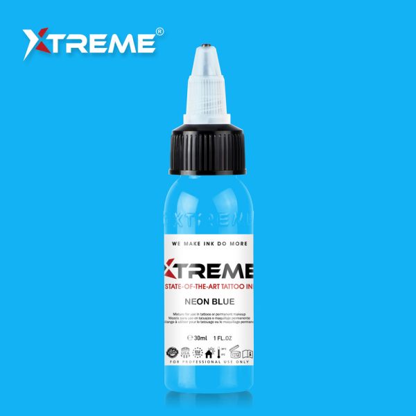 Xtreme Ink – Neon Blue 30ml - Blu - tattoomarket.it