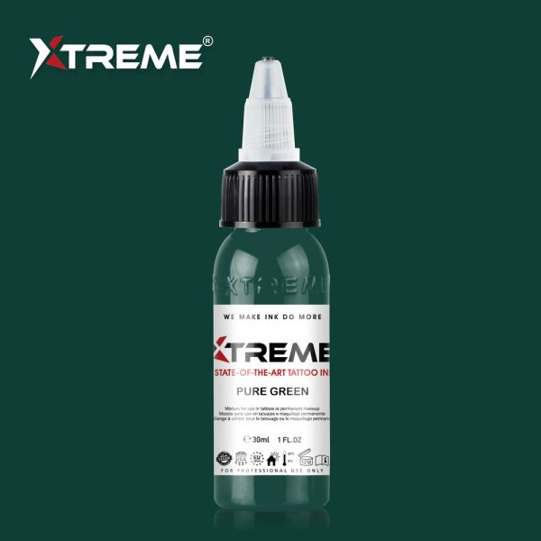 Xtreme Ink – Pure Green 30ml - Tutti gli Xtreme - tattoomarket.it