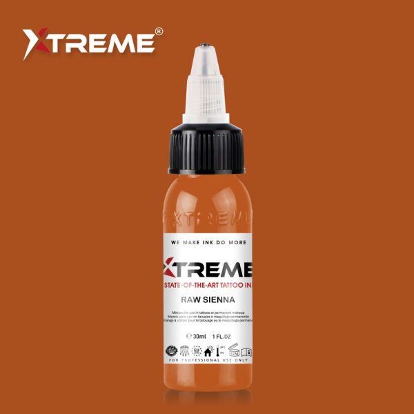 Xtreme Ink – Raw Sienna 30ml - Marrone - tattoomarket.it