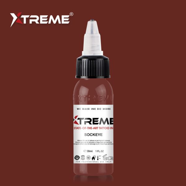 Xtreme Ink – Sockeye 30ml - Marrone - tattoomarket.it